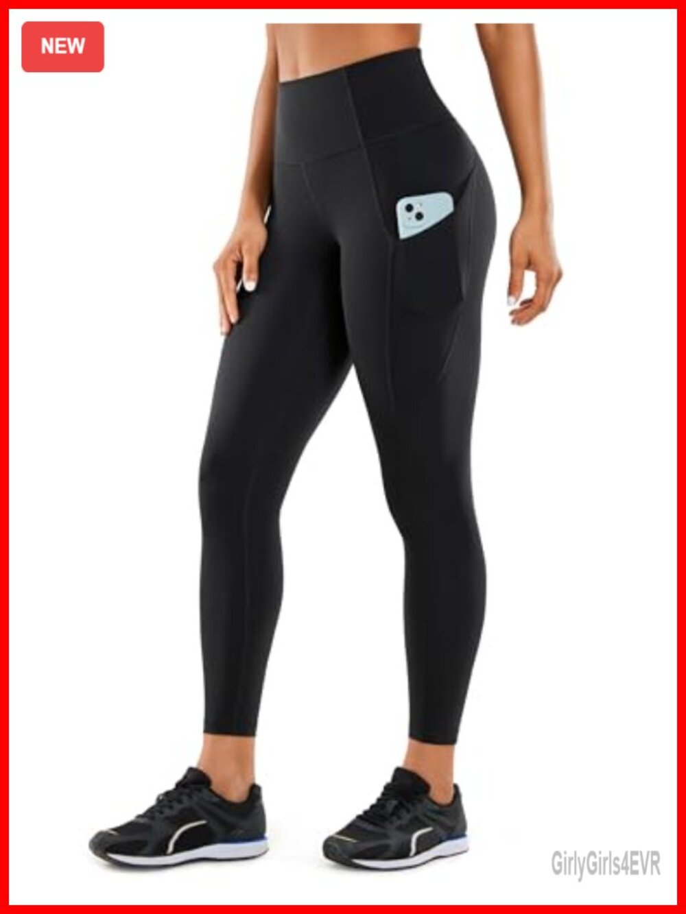 Buttery Soft High Rise Yoga Leggings with Pockets 25" Inseam